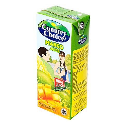 COUNTRY CHOICE MANGO 6 X 250 ML